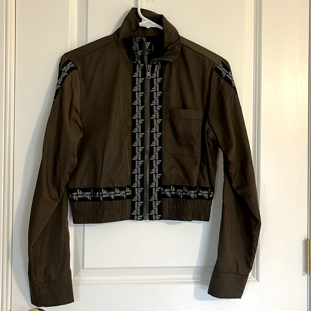 LF Nylon Olive Green mini jacket size 6